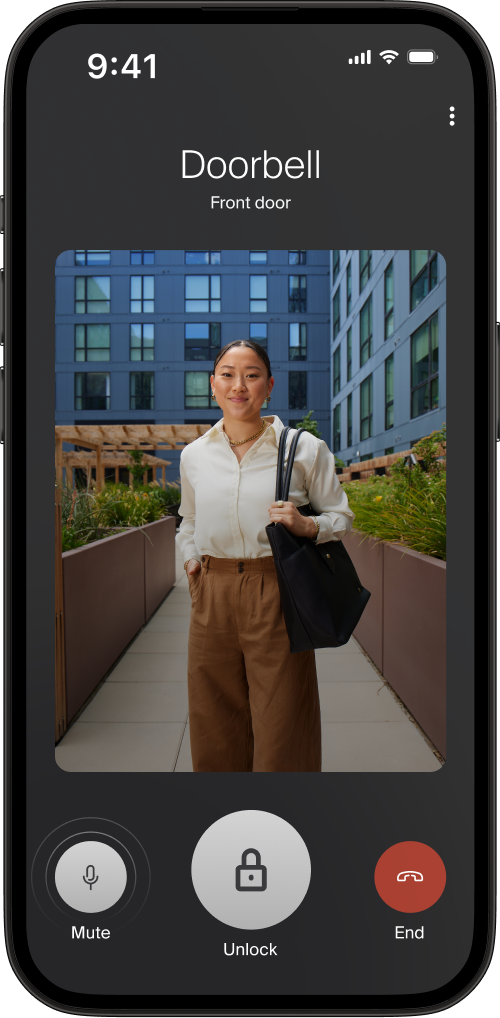 enlarged-view-of-doorbell-ringing