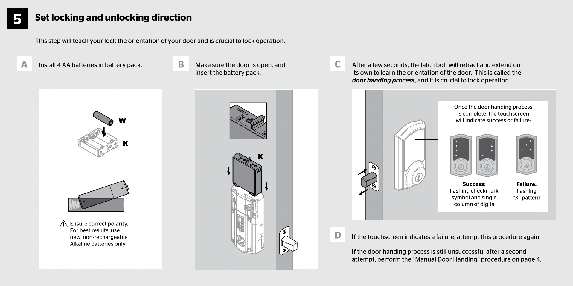 Installation Kwikset 916