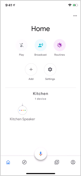 Google store home link