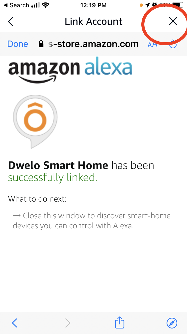 How do I set up Amazon Alexa to work with Dwelo?